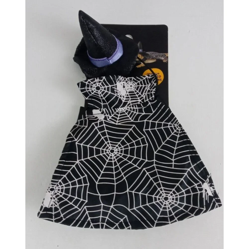 Thrills & Chills Collection Glow Witch Reptile Costume For Bearded Dragons